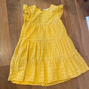english factory yellow  dress